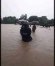 कर्णालीको बाढीले आठ सयभन्दा बढी परिवार डुबानमा